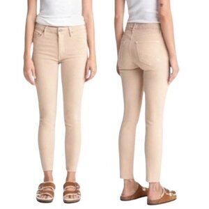 MOTHER High Waisted Looker Ankle Fray Jeans Out of Nowhere Sz. 26